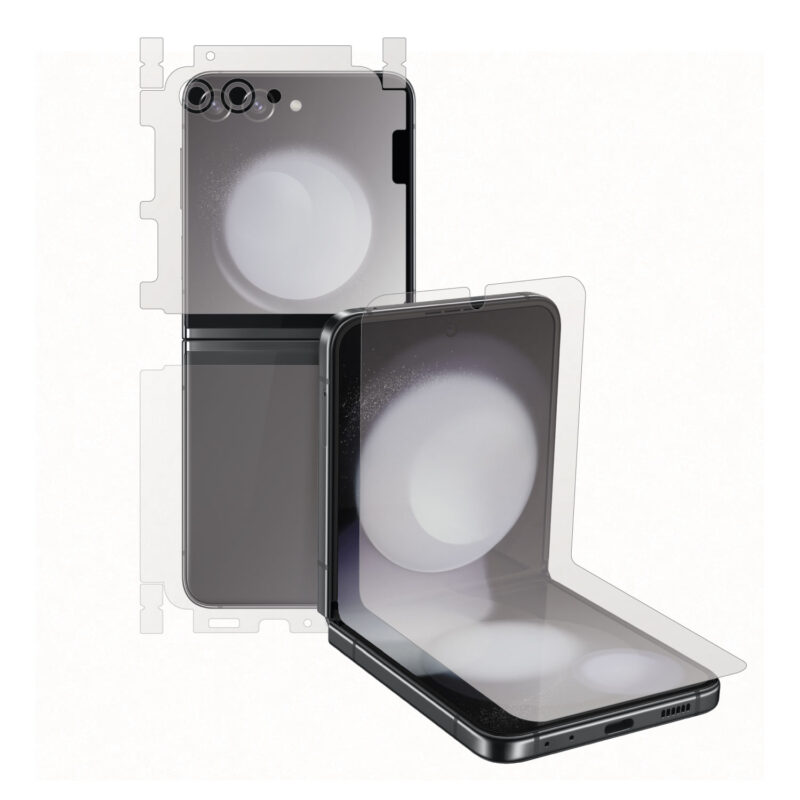 Samsung Galaxy Z Flip5 (6.7″, 2023) - Clear Skin