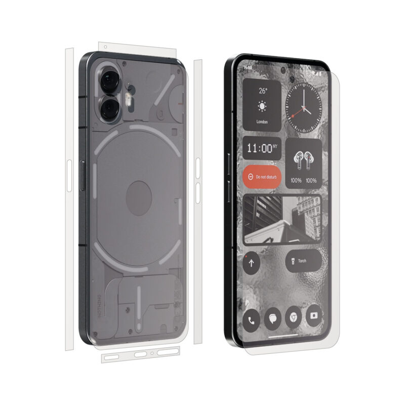 Nothing Phone (2) (2023, 6.7″) - Clear Skin